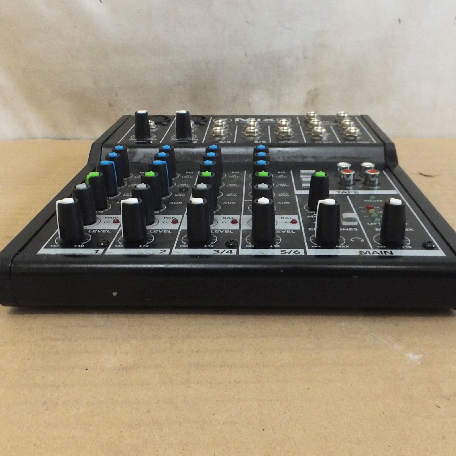 S003【希少】Mackie 8チャンネルコンパクトアナログミキサー「Mix8