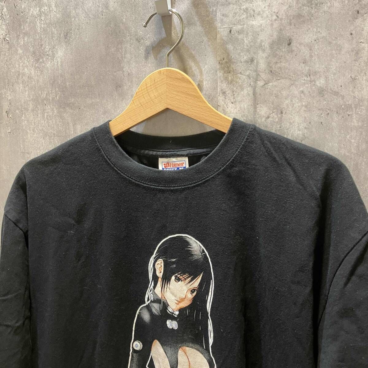 00s Hanes GANTZ レイカ ブラック アニメT size XL ヘインズ 【公式通販】