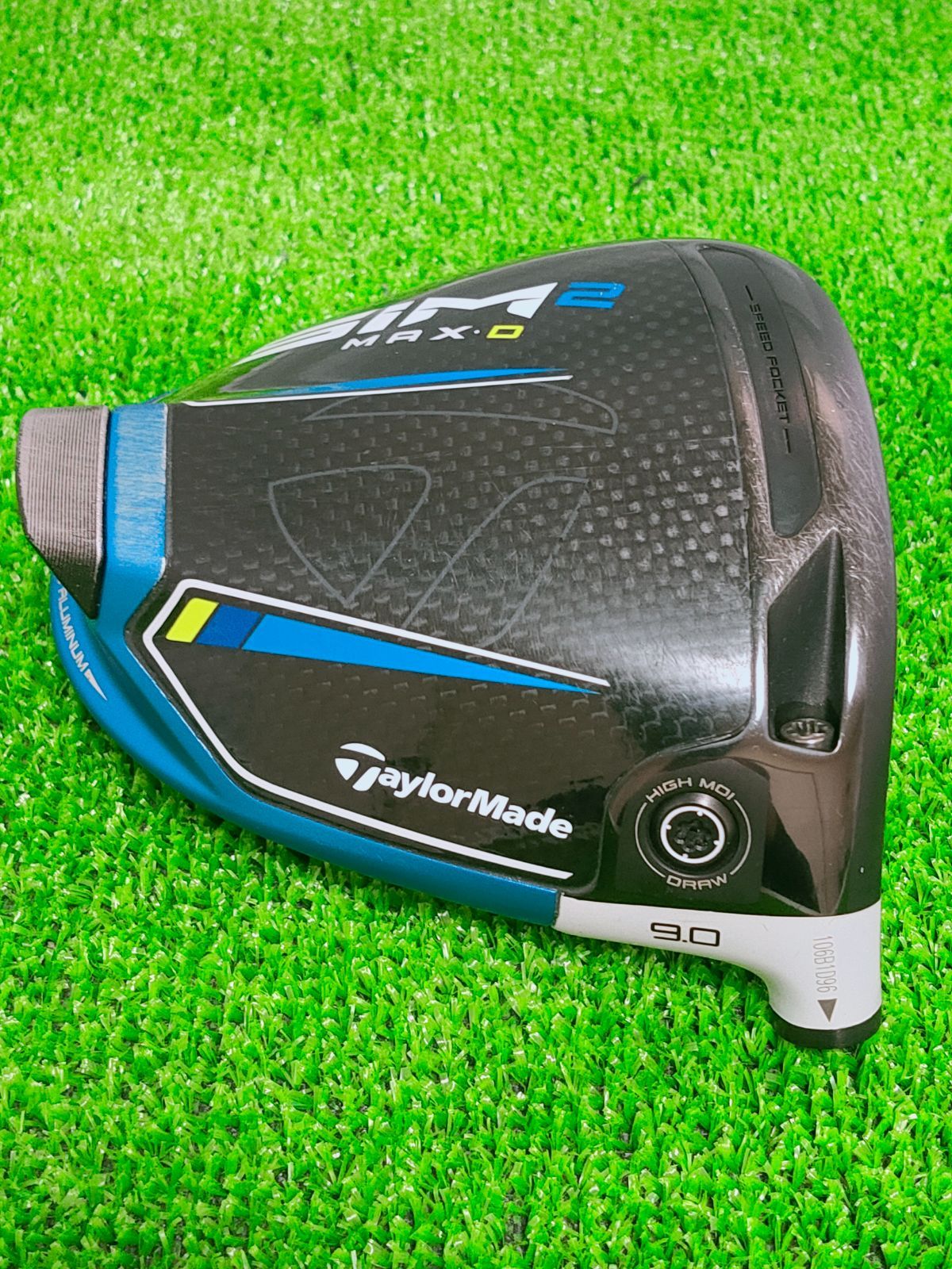 名器 TaylorMade SIM2 MAX D ドライバー 9.0度 ヘッド単品 