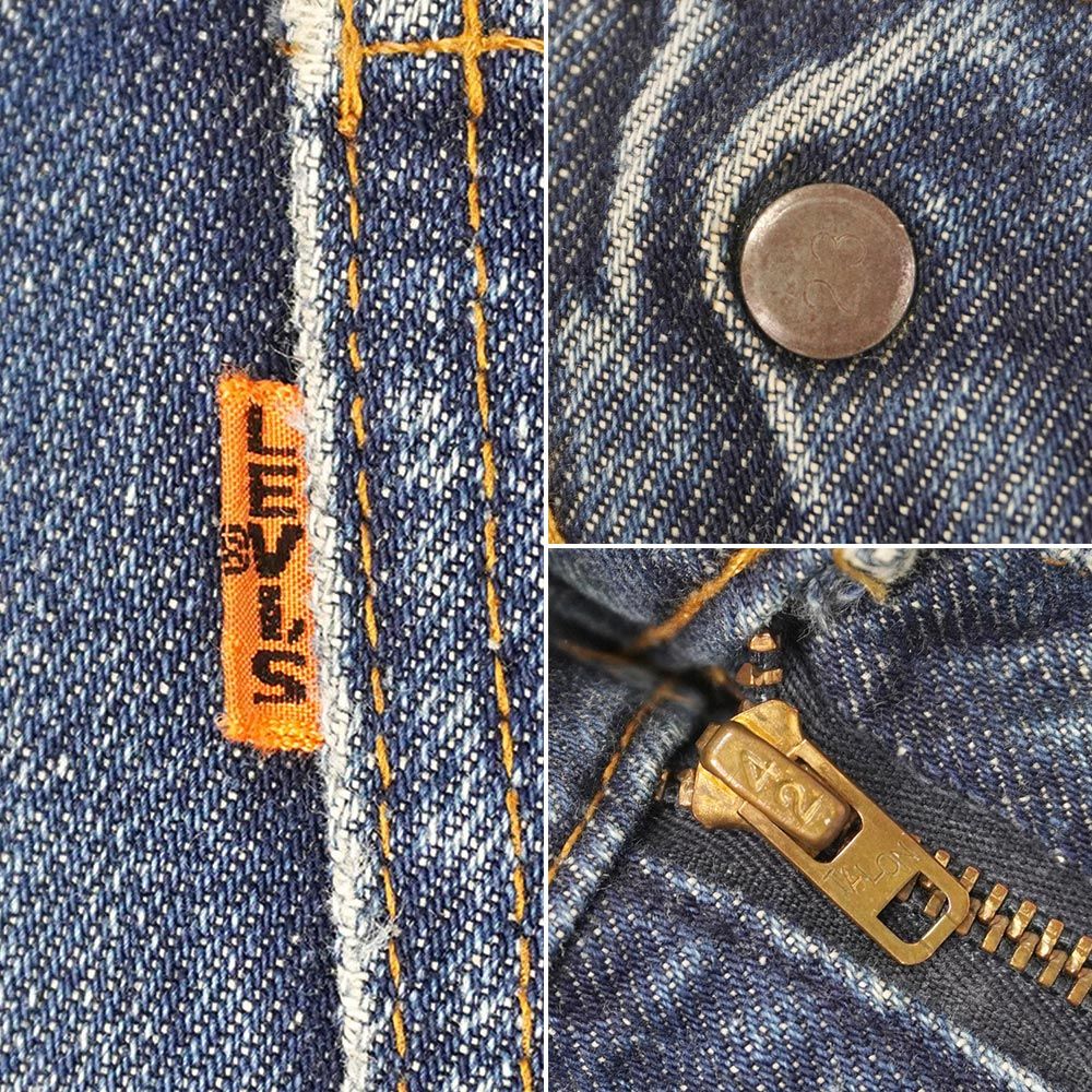 リーバイス60〜70s スラックス ビッグE タロンジッパー リーバイス 