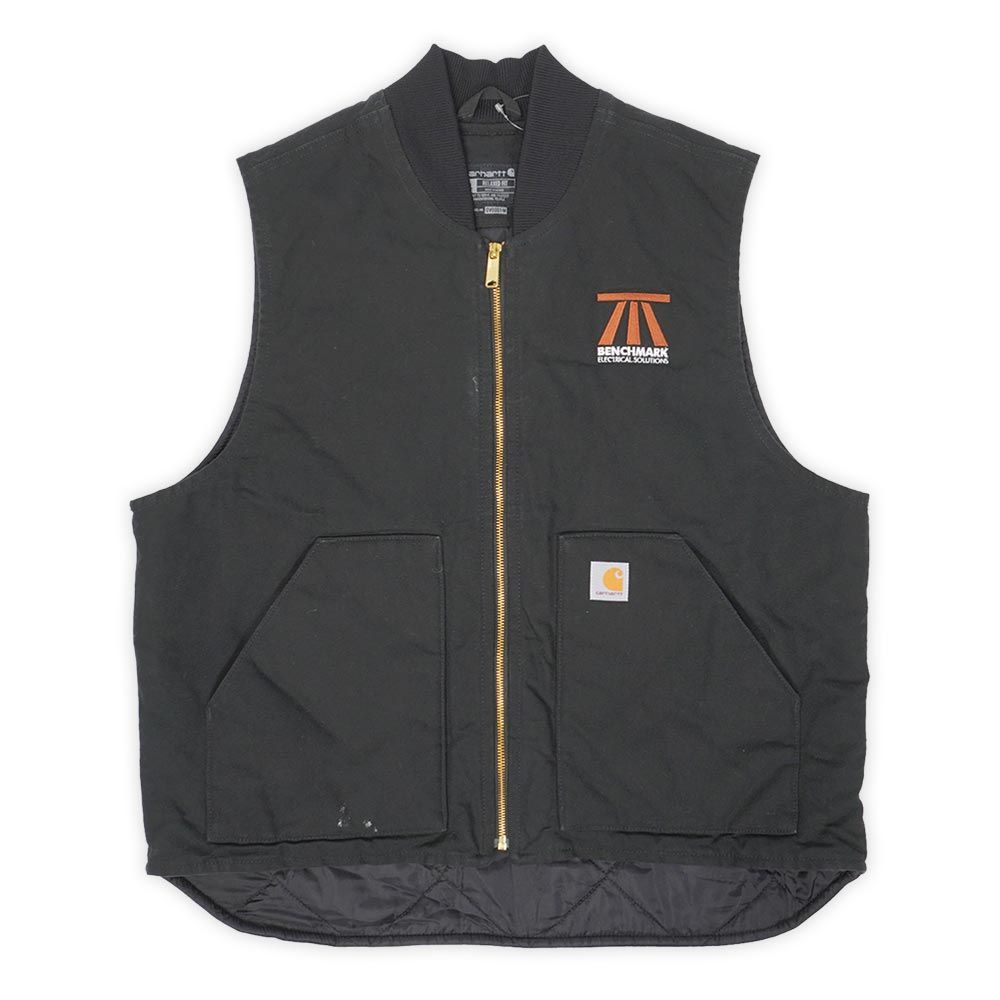 最終値下げ中　Carhartt　ベスト　ブラック　USA 最終値下げ中 Carhartt ベスト ブラック USA 【公式通販】