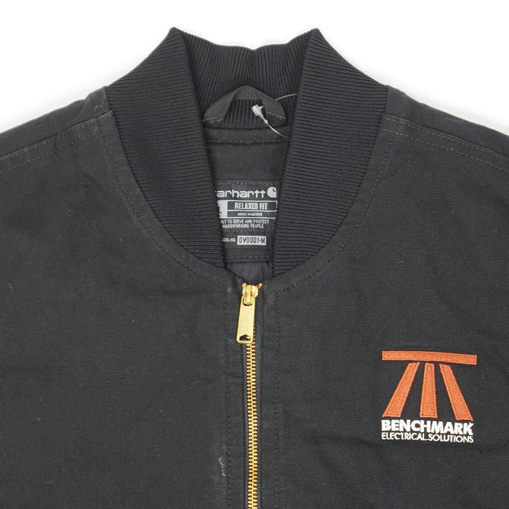 カーハート Carhartt 00s 2000年代 ダックベスト V01 BLK 定番 企業