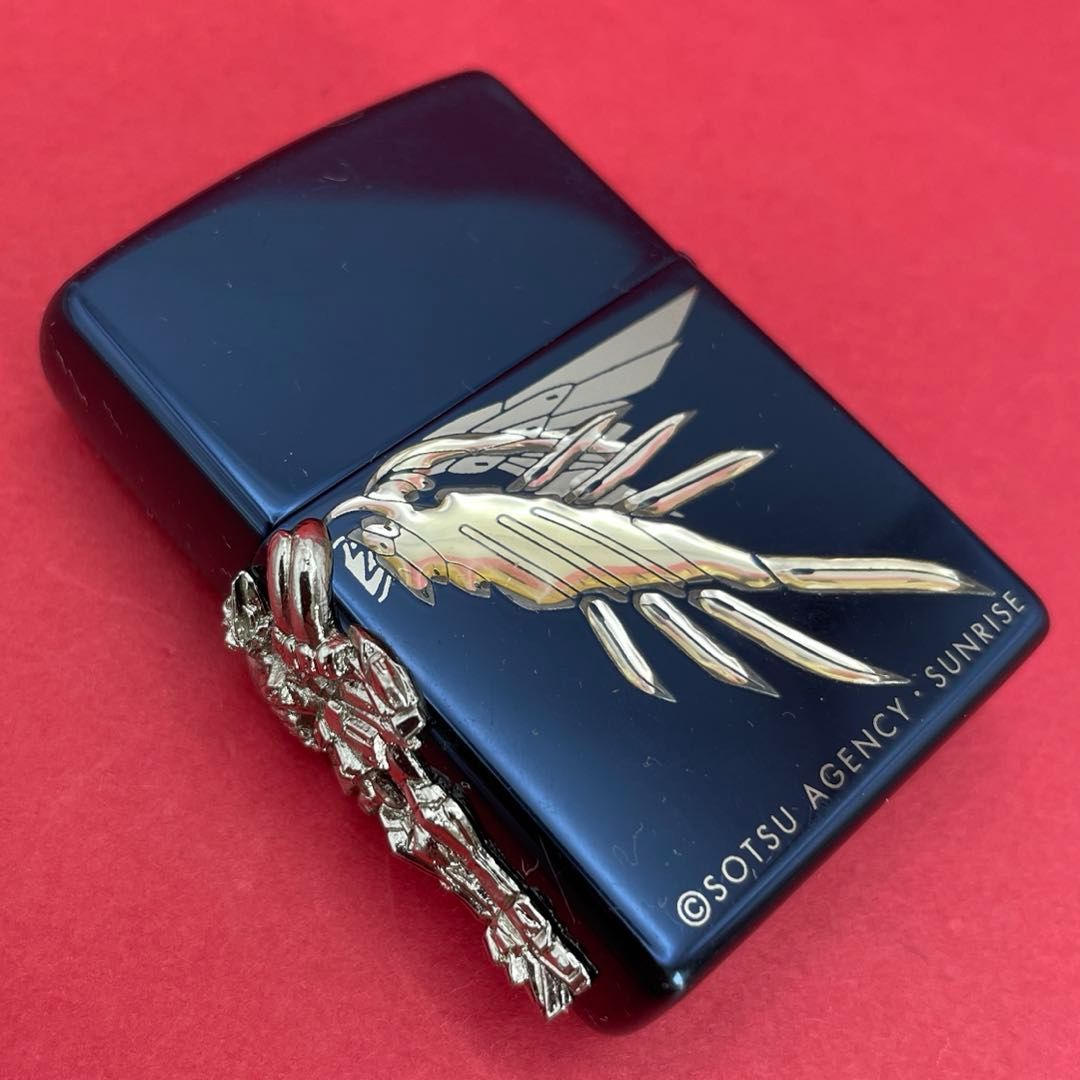 Zippo ガンダムW エンドレスワルツ 立体メタル貼り 羽根装飾 2005年4