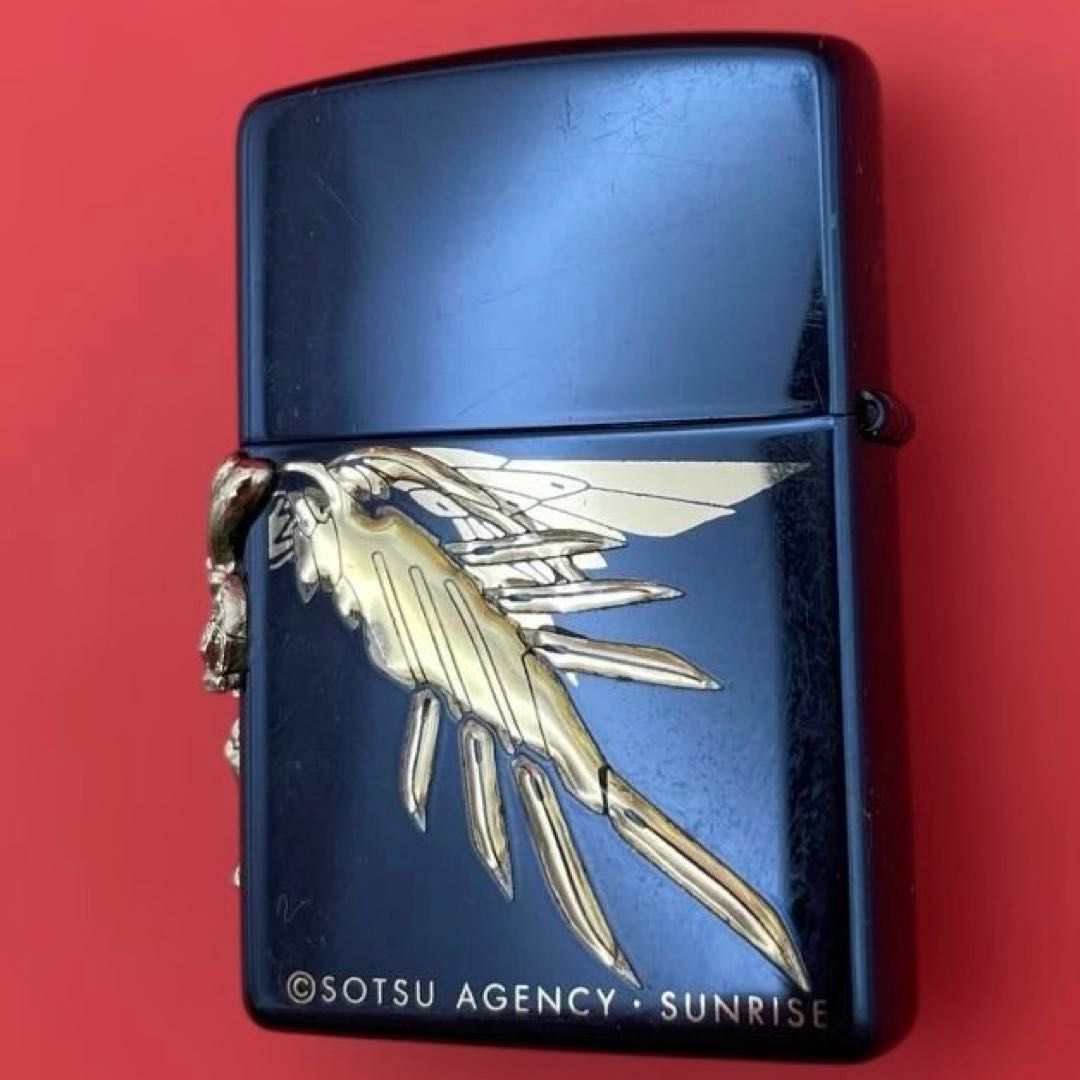 Zippo ガンダムW エンドレスワルツ 立体メタル貼り 羽根装飾 2005年4 