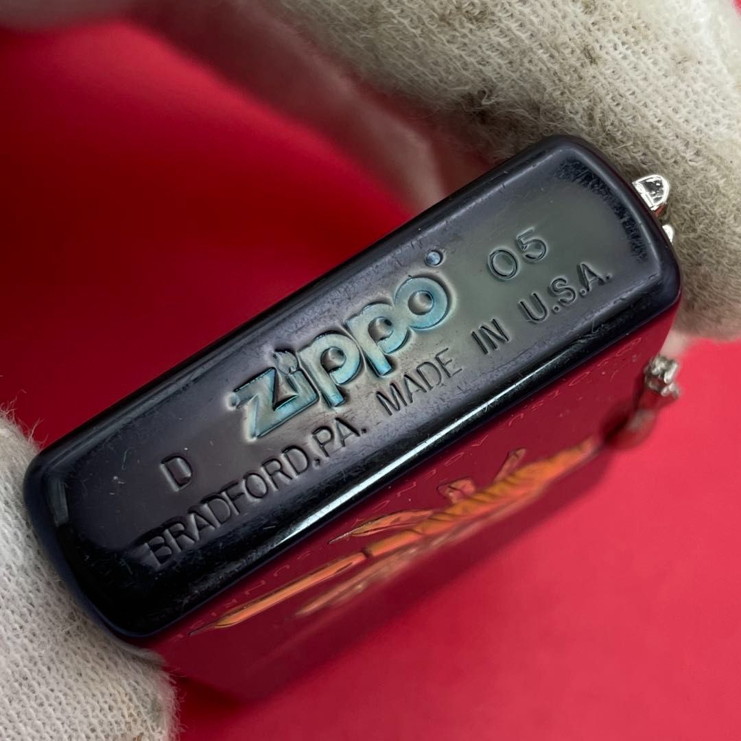 Zippo ガンダムW エンドレスワルツ 立体メタル貼り 羽根装飾 2005年4