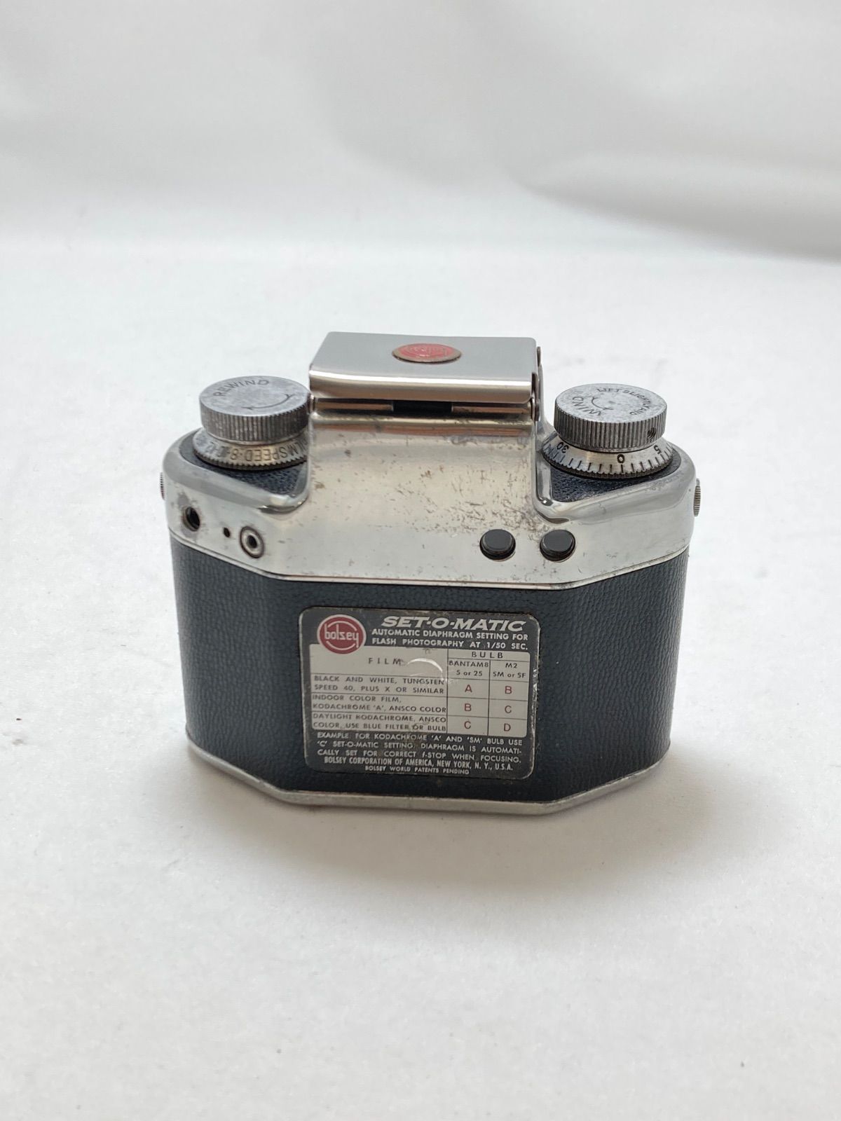 ★Bolsey Model C Twin Lens Reflexボルシーカメラ BOLSEY ボルシー MODEL C TWIN LENS REFLEX 二眼レフカメラ - メルカリ