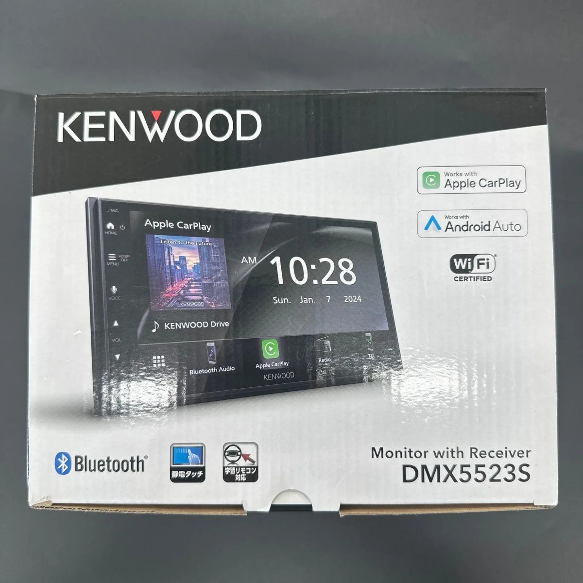 KENWOOD DMX5523S ディスプレイオーディオ 6.8インチワイド Bluetooth