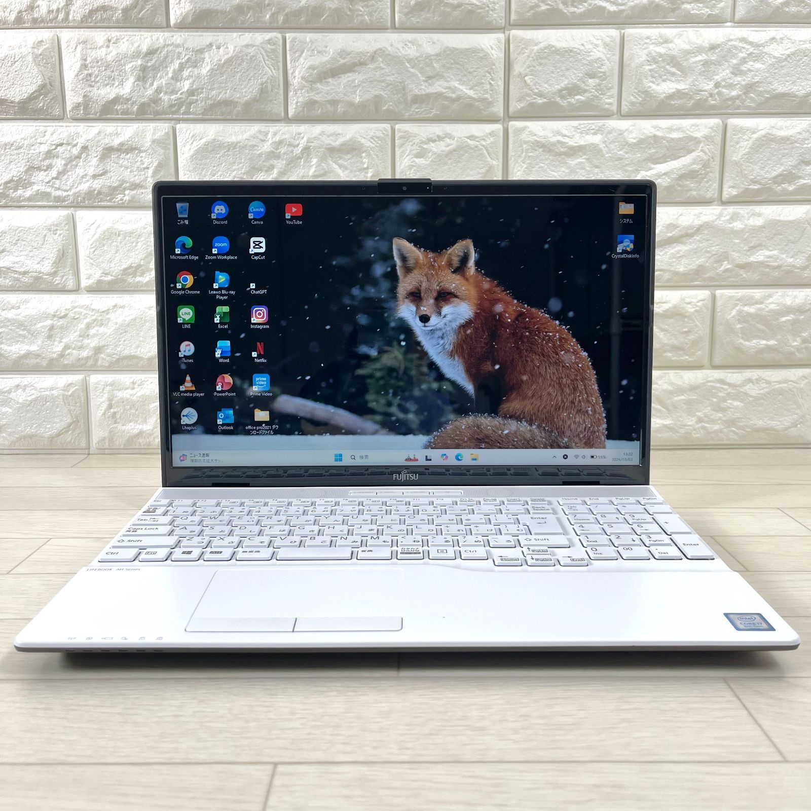 富士通 第8世代i7 SSD512GB メ16GB Office2024 Win11 - メルカリ
