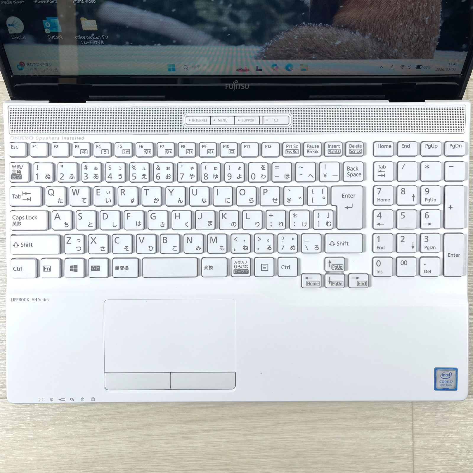 富士通 第8世代i7 SSD512GB メ16GB Office2024 Win11 - メルカリ