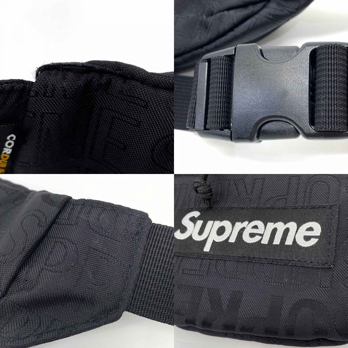 Supreme シュプリーム 19ss Waist Bag ウエストバッグ ブラック ※中古