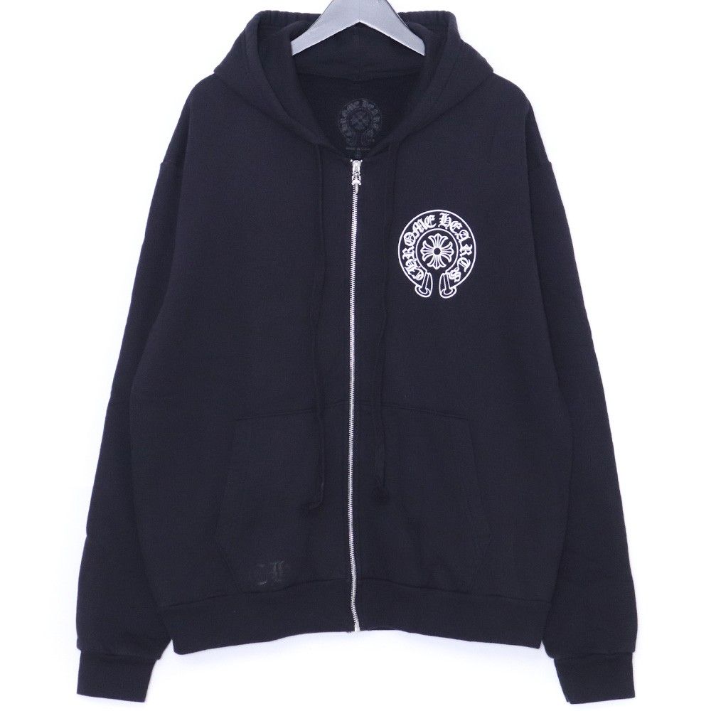 CHROME HEARTS ホースシューダガージップアップパーカー 大阪限定 M