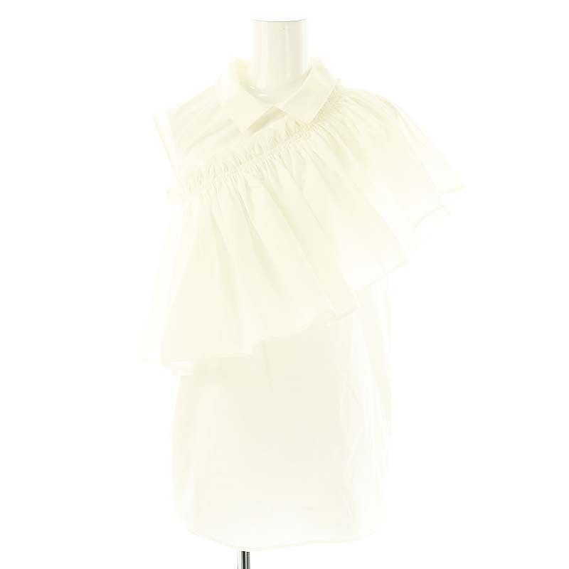 ラフロー roughlow 23SS 4way frill blouse ブラウス ノースリーブ F