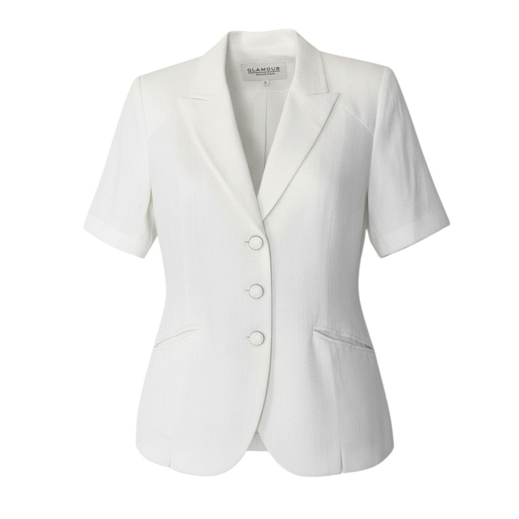 10c29 GLAMOUR GIVENCHY グラマー ジバンシー 半袖テーラード 