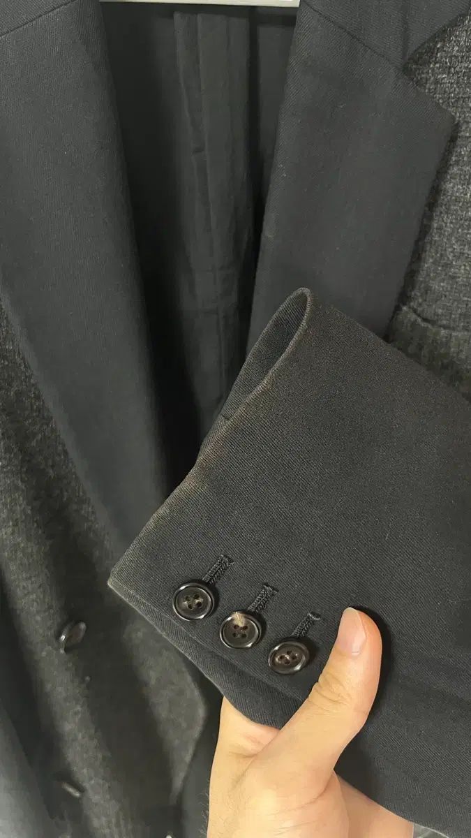 UNDERCOVER アンダーカバー 17aw ニット ドッキング ブレーザー