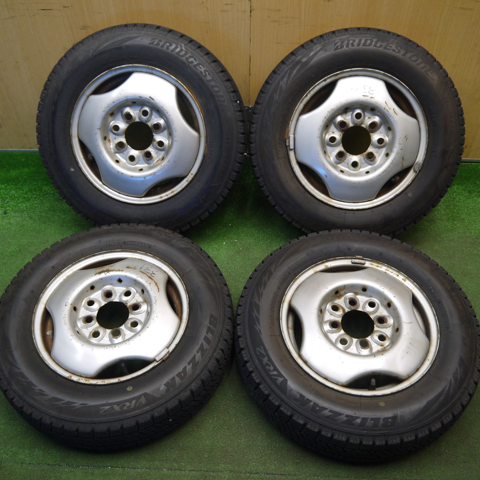 4本価格☆スタッドレス 135/80R12 ブリヂストン ブリザック VRX2 
