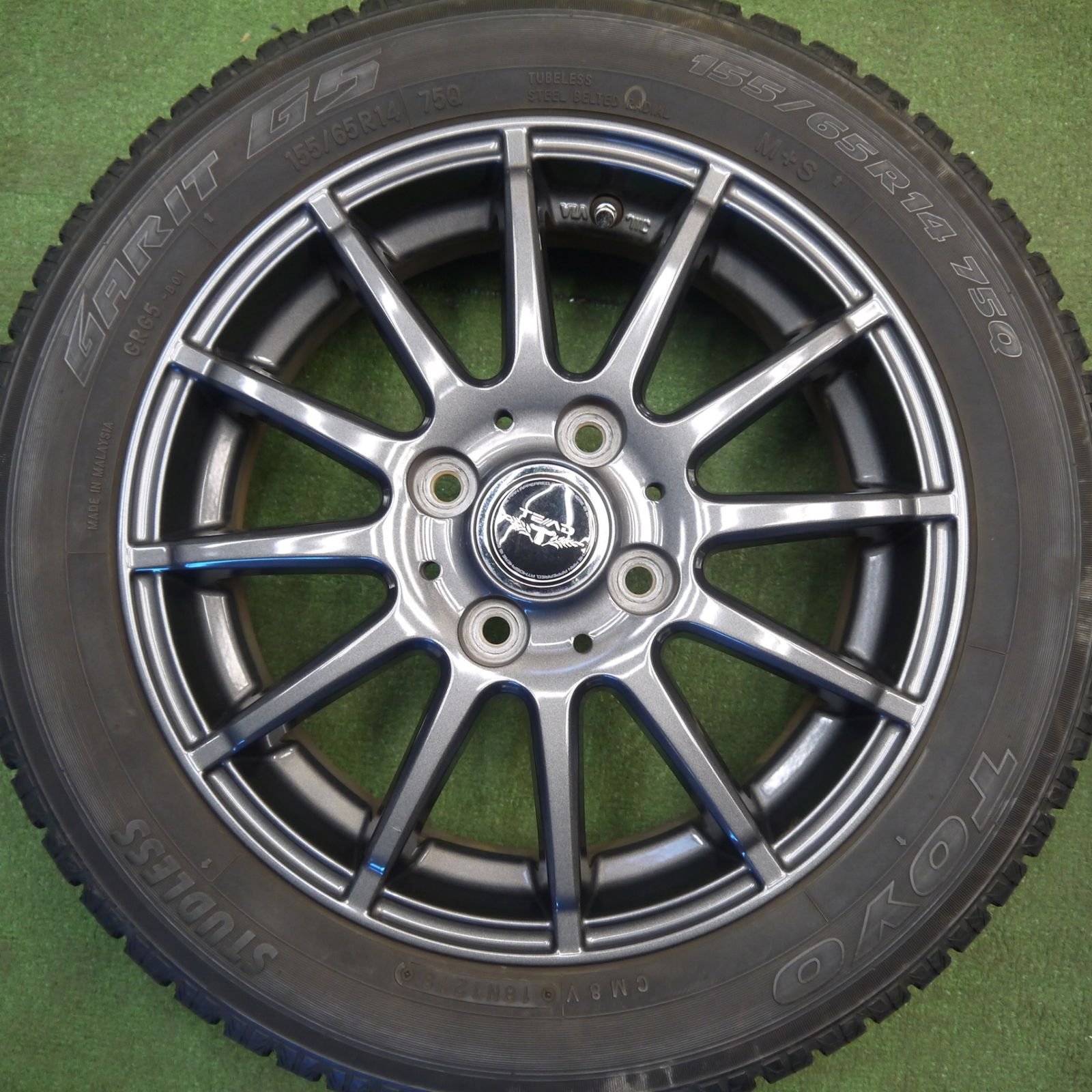 キレイ☆スタッドレス 155/65R14 トーヨー ガリット G5 TEAD テッド 14