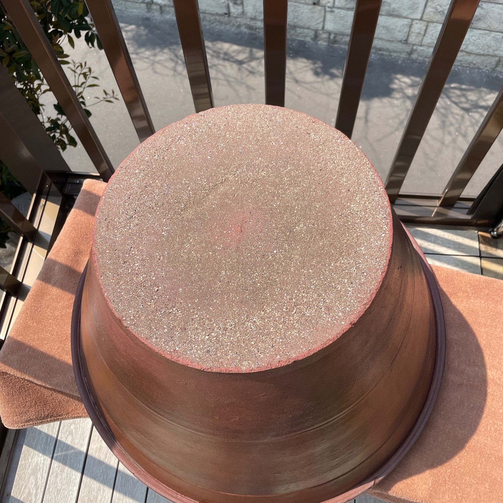 深鉢 2尺 大谷焼 ＜森陶器＞ メダカ鉢 金魚鉢 睡蓮鉢 陶器 日本製59×32