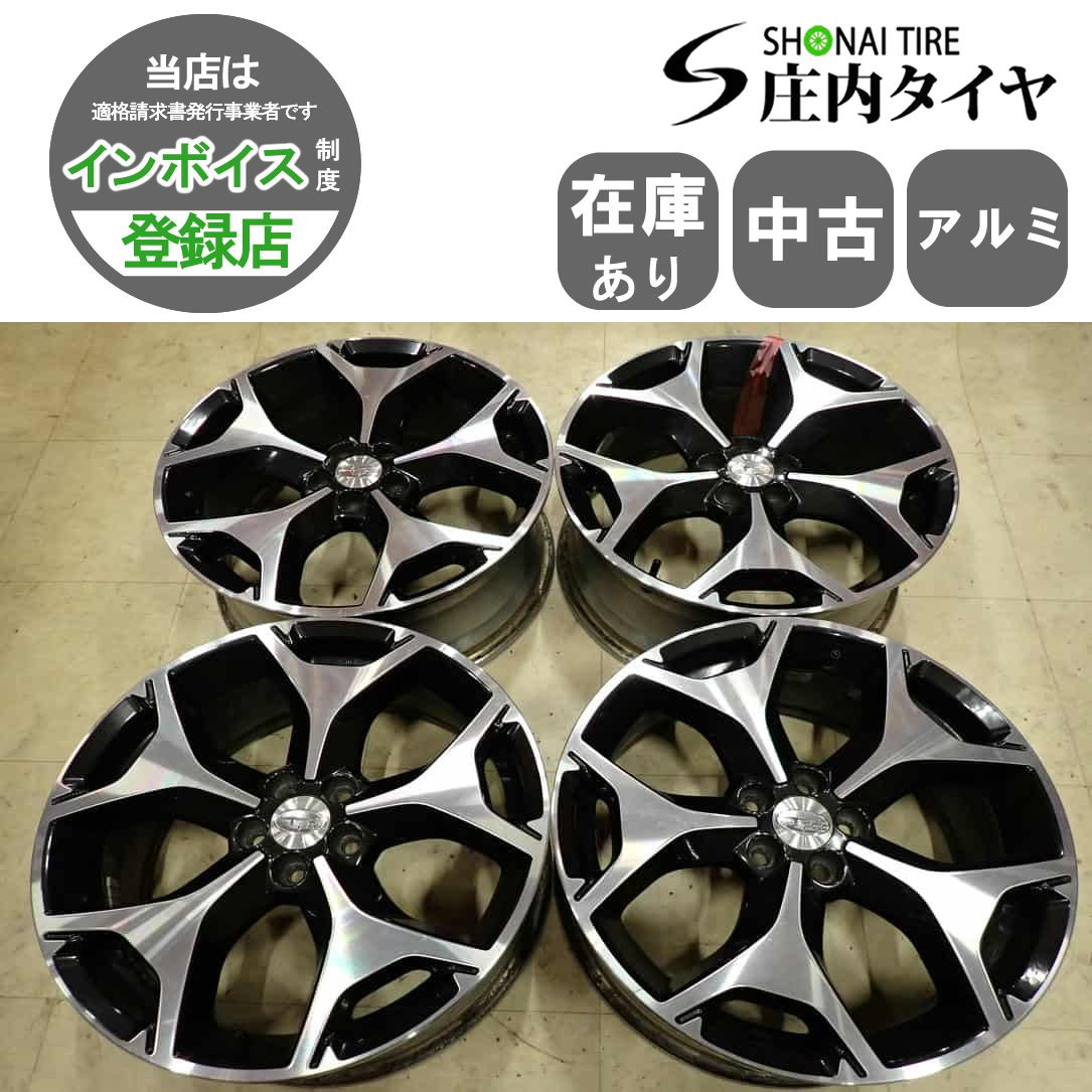 □中古タイヤホイール□ SUBARU レガシィ 純正 7J 215/45R17