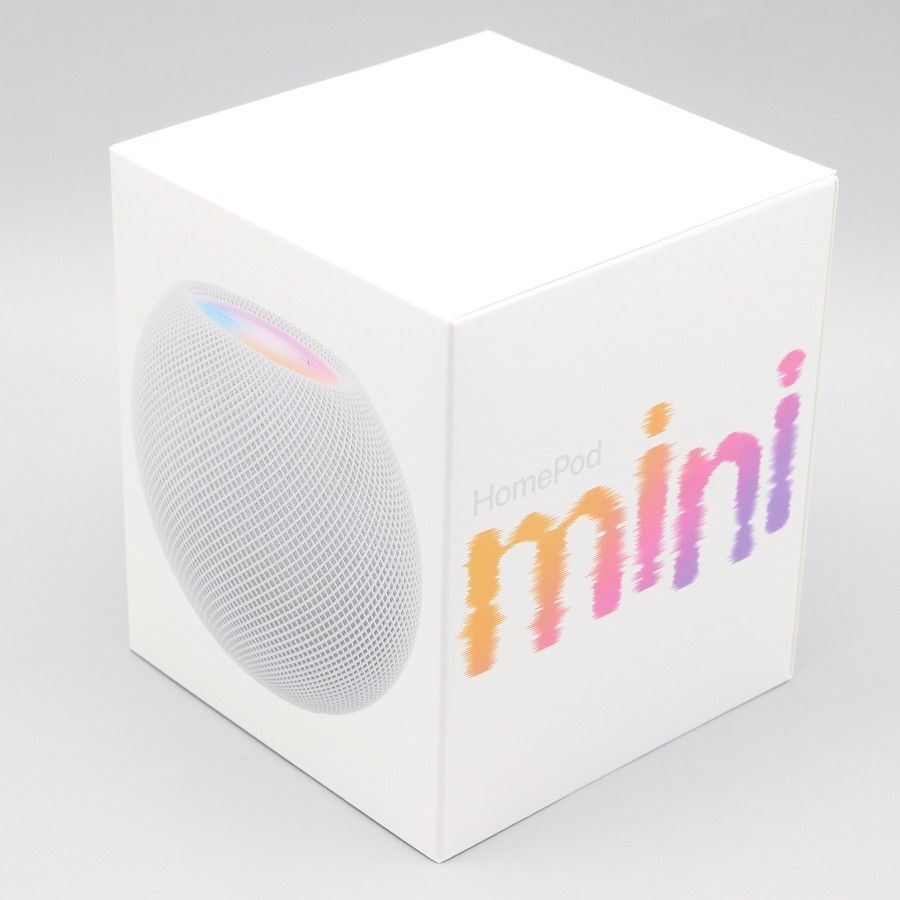 新品未開封】Apple HomePod mini MY5H2J/A ホワイト スマート 