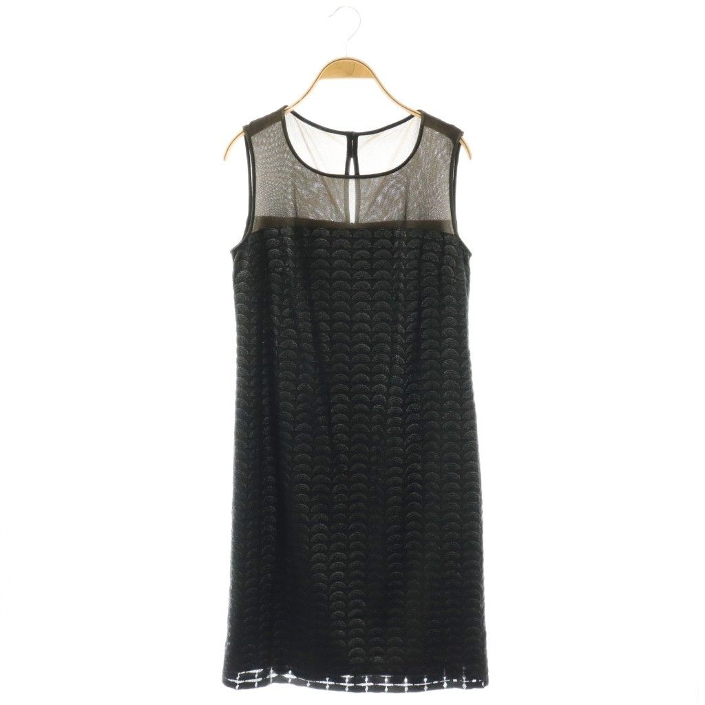 タエ アシダ TAE ASHIDA 刺繍総柄 ノースリーブワンピース M タエ アシダ TAE ASHIDA 刺繍総柄 ノースリーブワンピース M