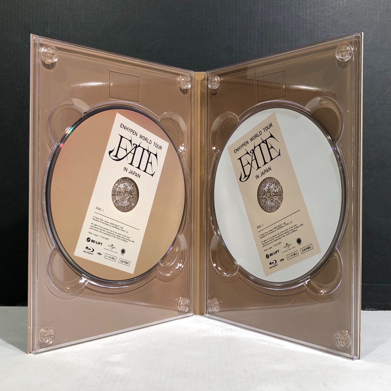 城東21-013] ENHYPEN WORLD TOUR 『FATE』 IN JAPAN 初回限定盤 Blu 