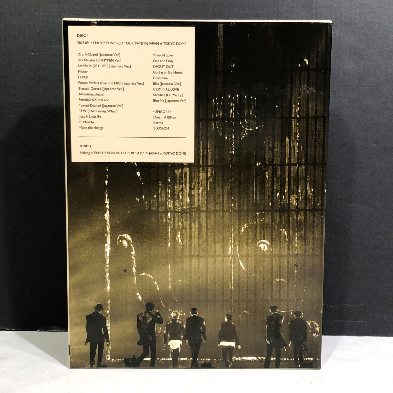 城東21-013] ENHYPEN WORLD TOUR 『FATE』 IN JAPAN 初回限定盤 Blu 