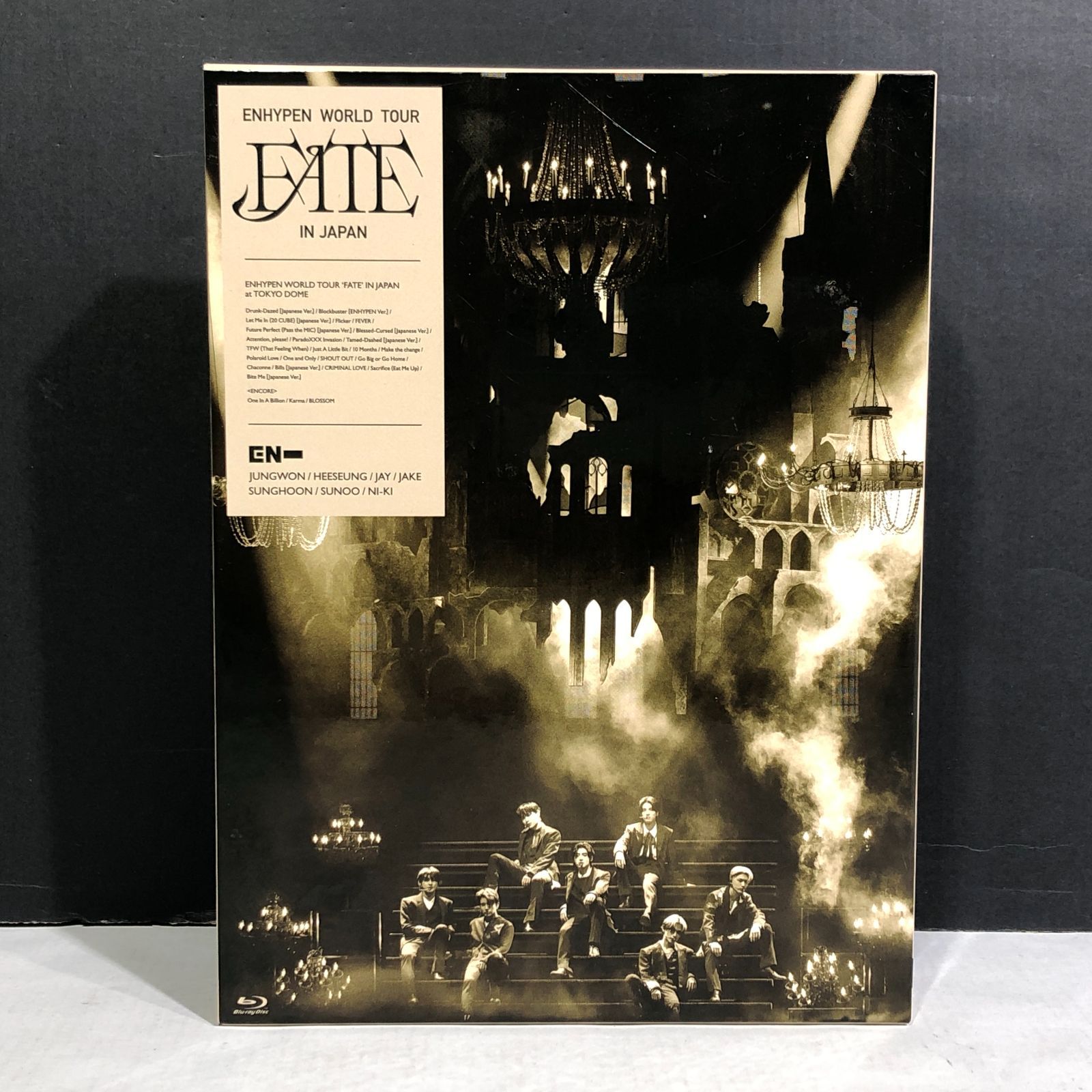 城東21-013] ENHYPEN WORLD TOUR 『FATE』 IN JAPAN 初回限定盤 Blu