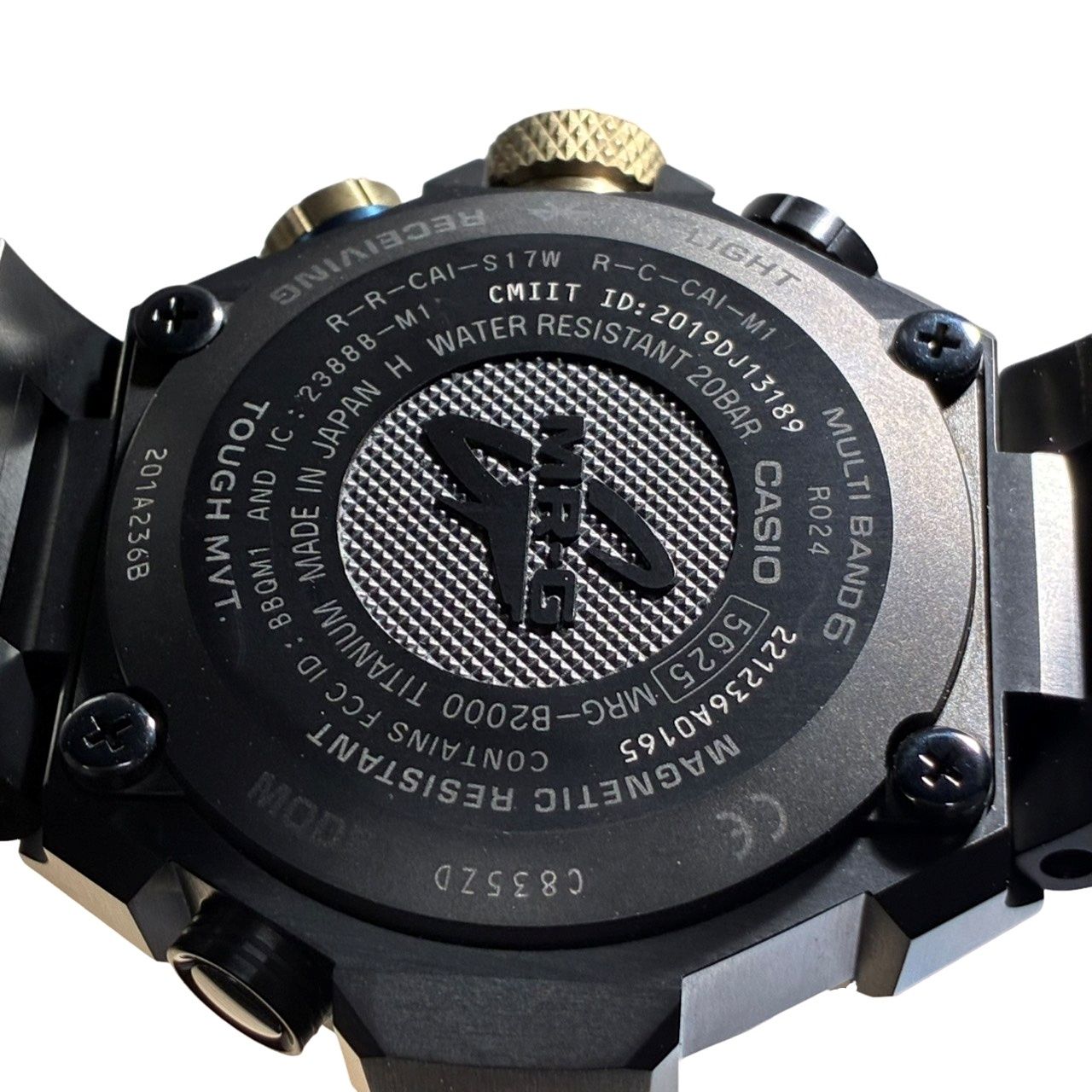 CASIO カシオ G-SHOCK MR-G MRG-B2000B-1AJR 勝色 動作品 箱 保証書