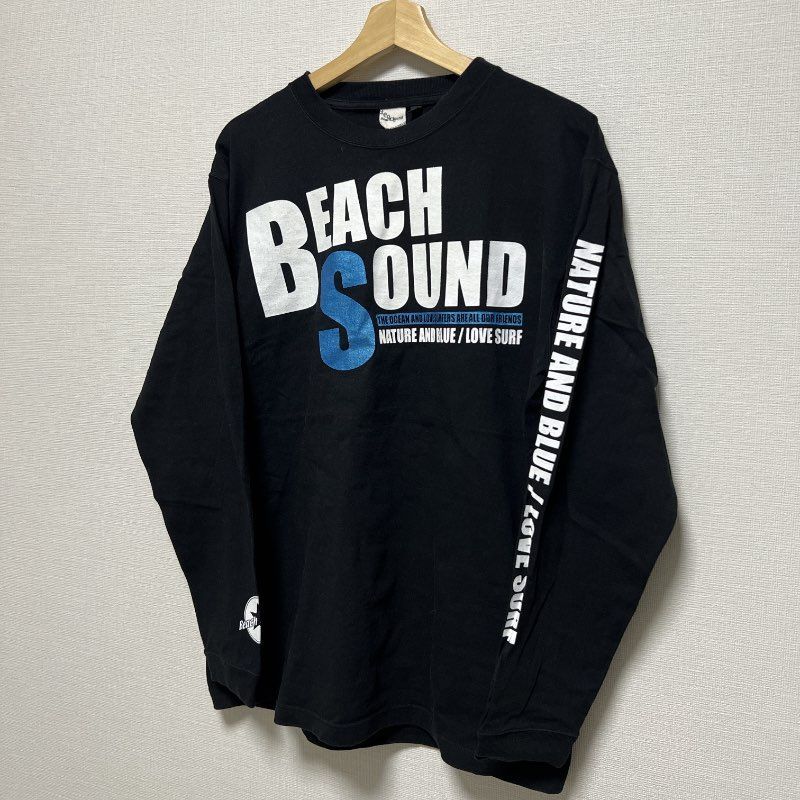 w^)b BEACH SOUND ビーチサウンド 七分 長袖カットソー Tシャツ ロンT 
