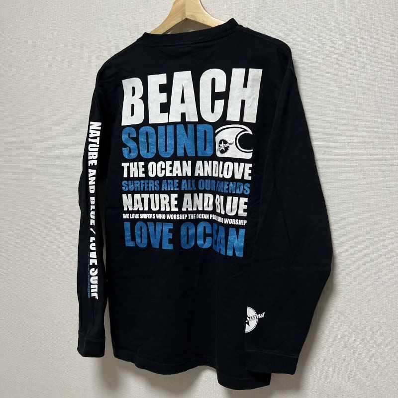w^)b BEACH SOUND ビーチサウンド 七分 長袖カットソー Tシャツ ロンT 