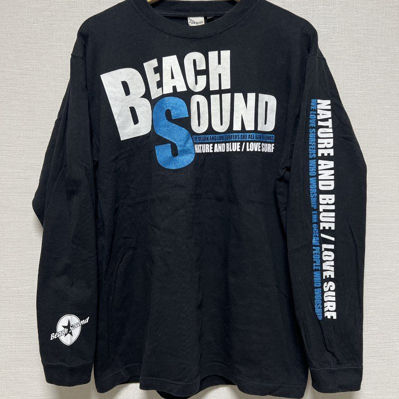 w^)b BEACH SOUND ビーチサウンド 七分 長袖カットソー Tシャツ ロンT 