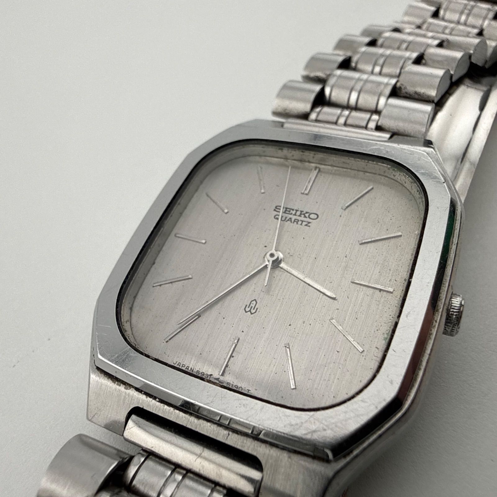 SEIKO 5931-5190 セイコー スクエア クォーツ メンズ ボーイズ 腕時計 