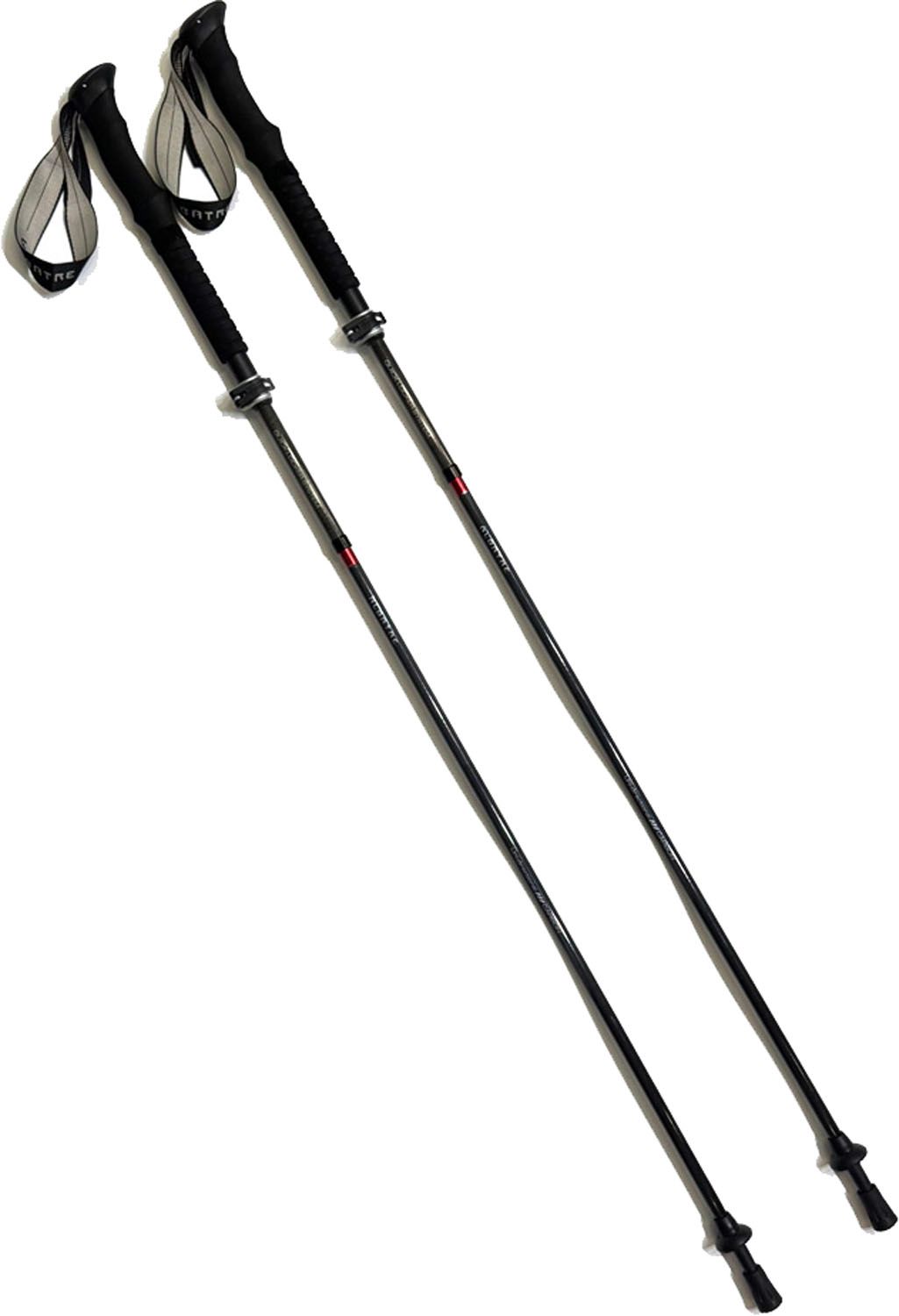 アルバートル ALBATRE アウトドア カーボントレッキングポール I 型グリップ 2 本組 ALTIP2300C CN CARBON