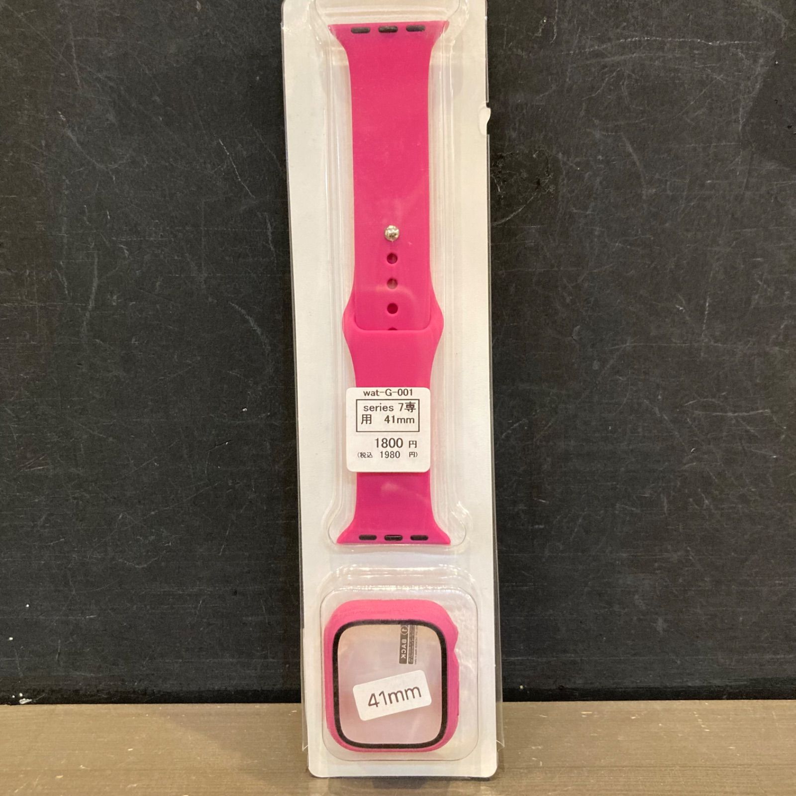 Apple Watch 7 41mm バンド＆カバーセット ピンク - メルカリ