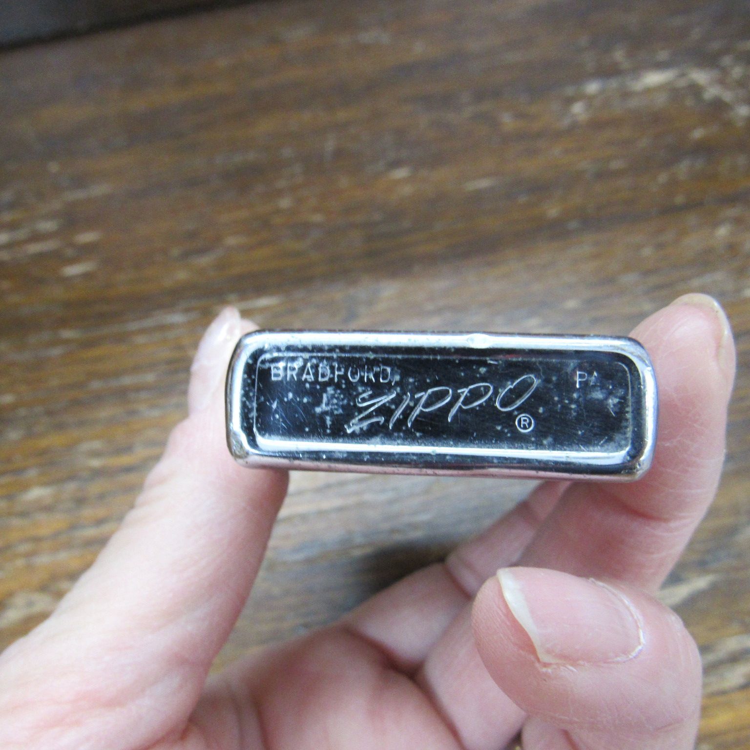 Zippo ジッポ BRADFORD / PA 1981年製 ヴィンテージライター 