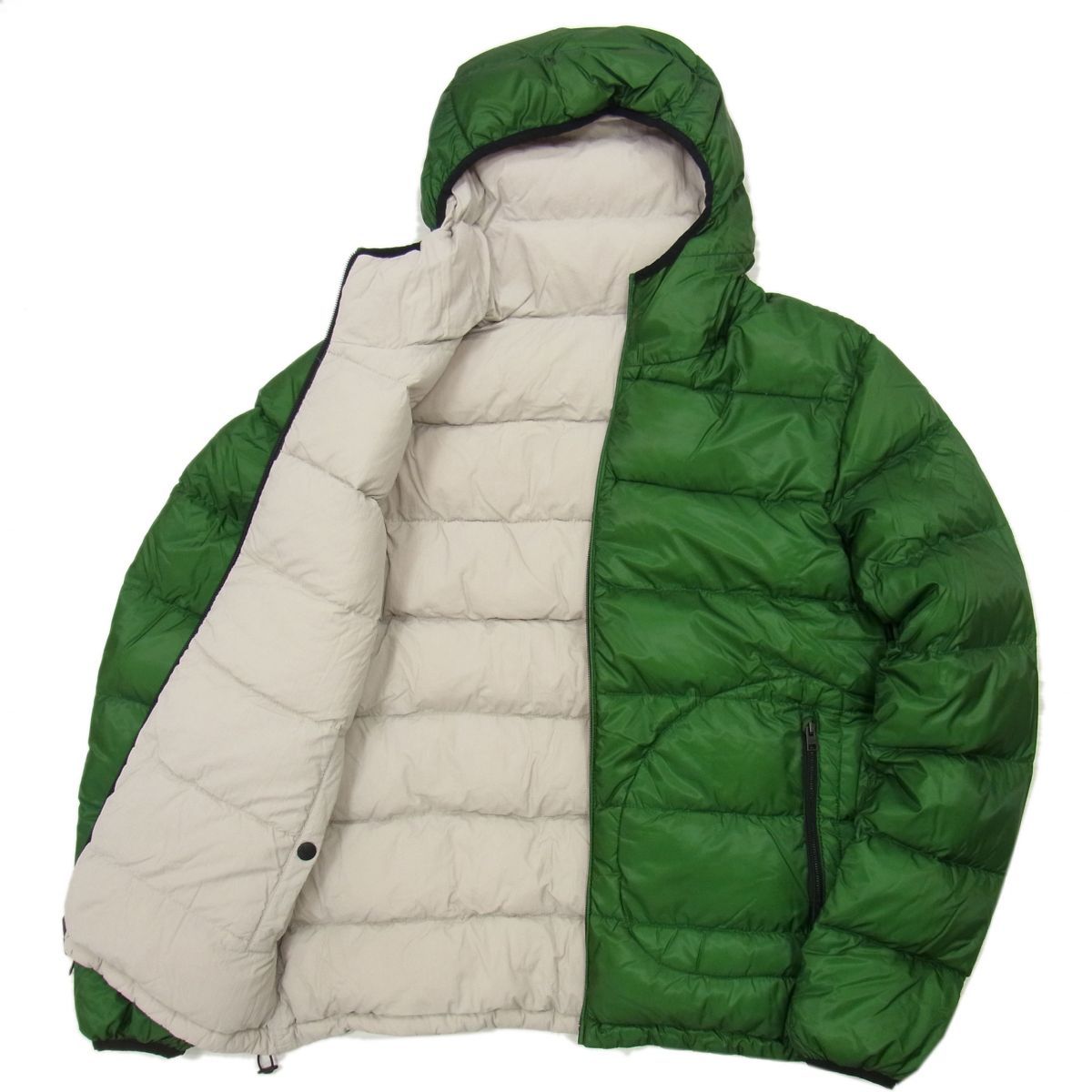 美品 定価107,800円☆HERNO ヘルノ 7DENIER リバーシブル ダウン 