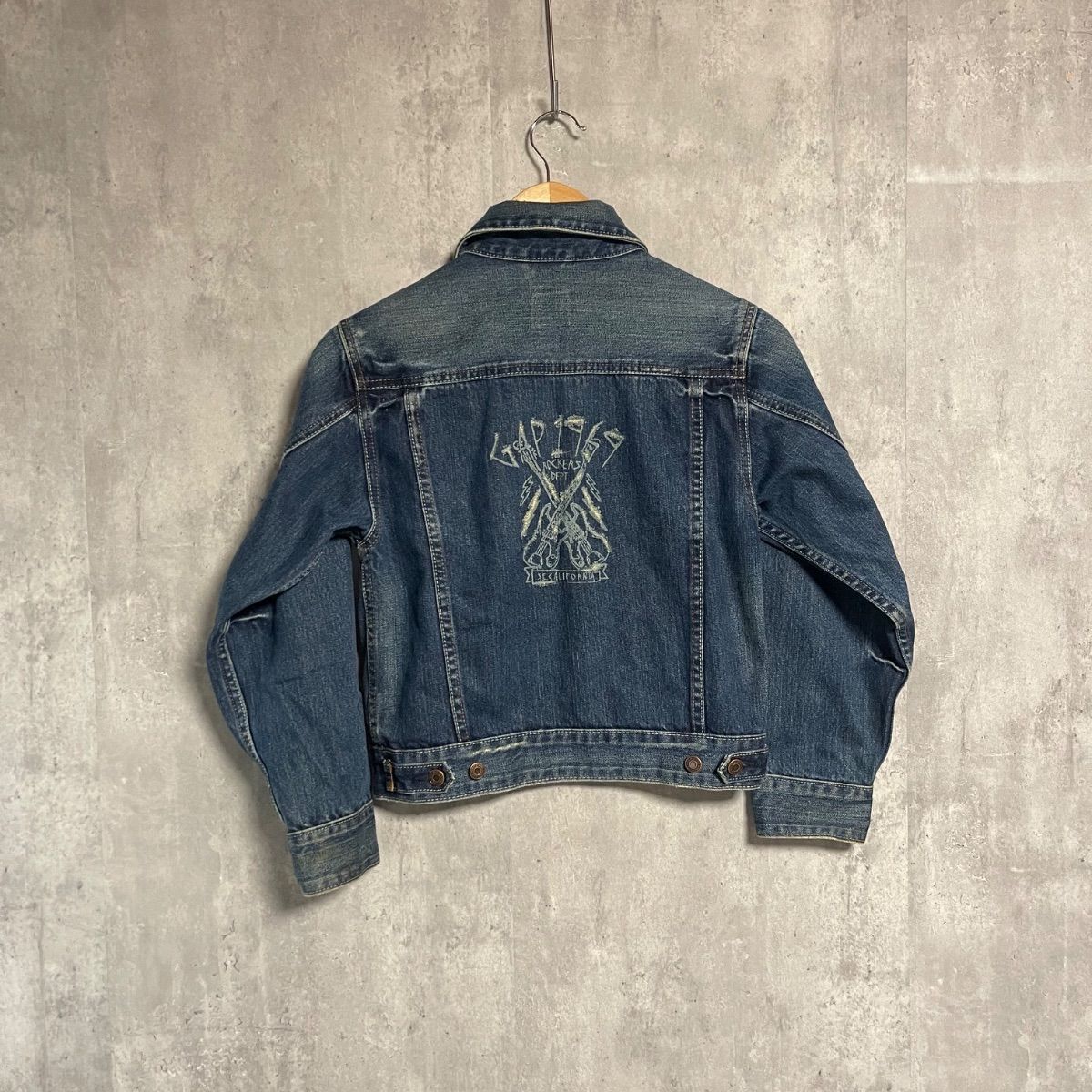 00s OLD GAP KIDS ギャップ キッズ デニムジャケット 140 06年製 