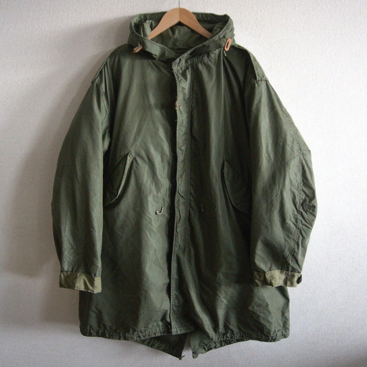 【50S】US.ARMY【パイルライナー付き/M-1951 フィールドパーカー】M 50年代 CONMAR社ブラスジップ 26030748 50S】US.ARMY【パイルライナー付き/M-1951 フィールドパーカー】M 50