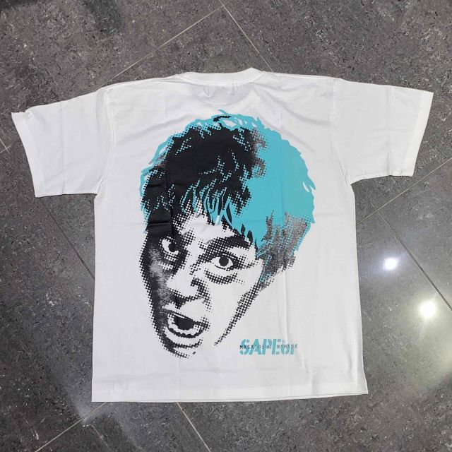 SAPEur MASATOSHI HAMADA TEE MINT BLUE SIZE-L サプール 浜田雅功 