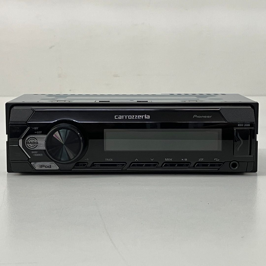 カロッツェリア カーオーディオ 1DIN MVH-3600 仕様・付属品・取説