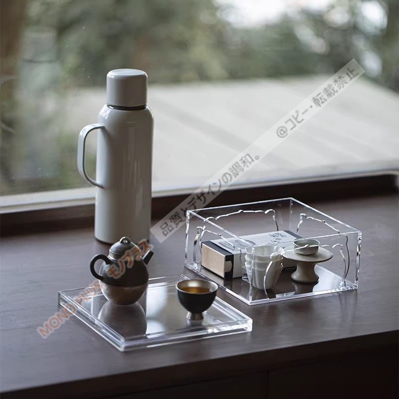 新品未使用】アクリル製 茶盤 茶棚（正方形） CCJ329P300 - メルカリ