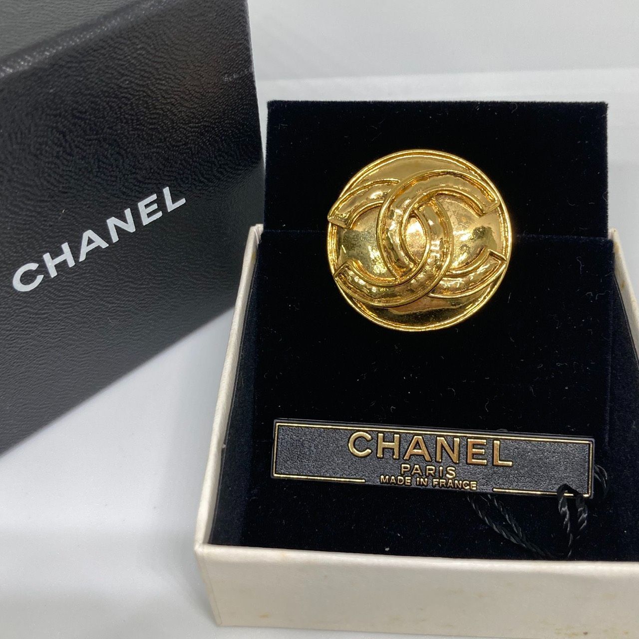 CHANEL】シャネル ブローチ ココマーク ゴールド 94P ヴィンテージ 