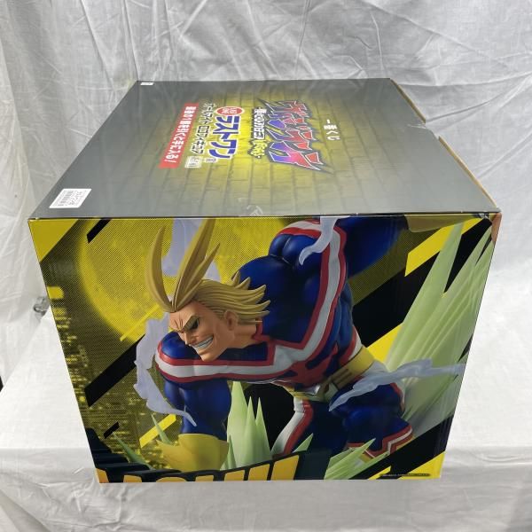 中古】未開)ラストワン賞 オールマイト ロゴフィギュア ｢一番くじ