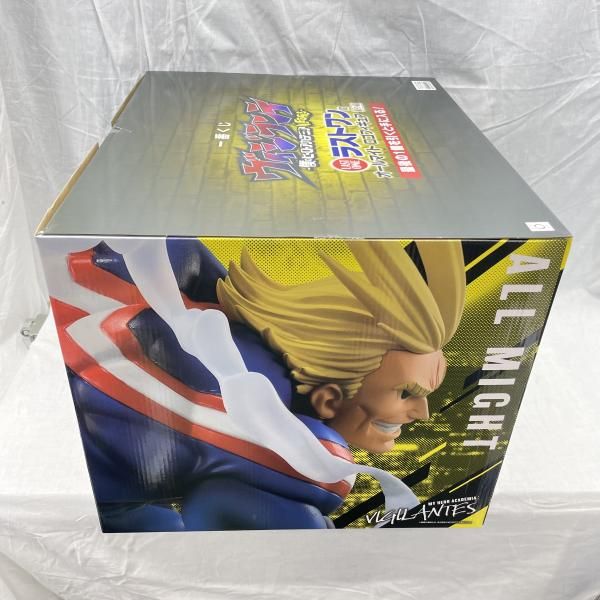 中古】未開)ラストワン賞 オールマイト ロゴフィギュア ｢一番くじ