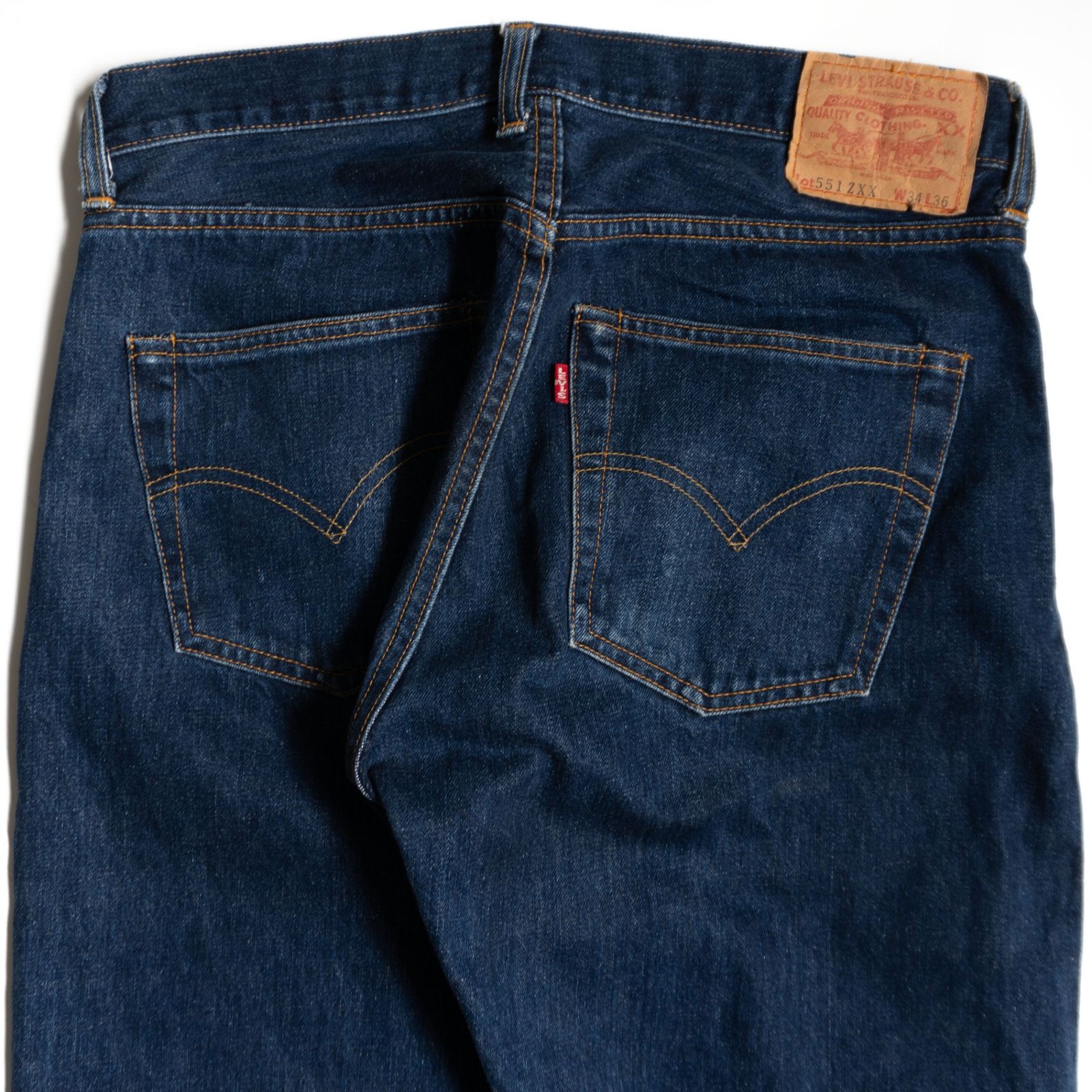 バレンシア製】 LEVI'S 【551ZXX ビッグE デニムパンツ 】34×36