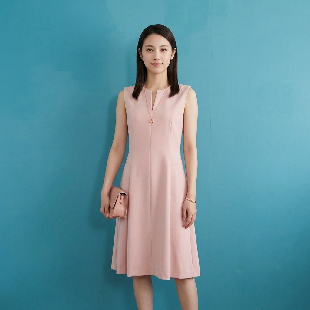 フォクシー　ワンピース Park Avenue Dress サクラピンク フォクシー 38 パークアベニュー サクラピンク ワンピース 【名作