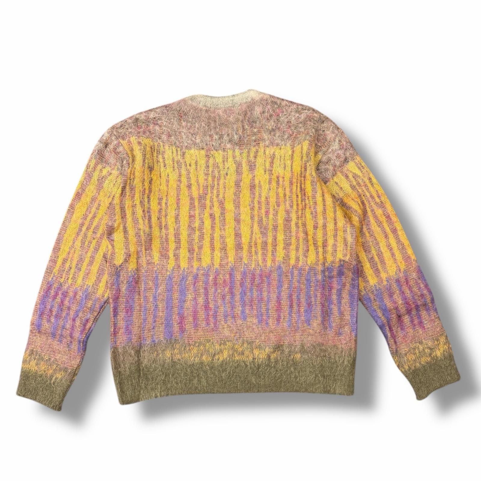 参考上代57200円 未使用 YOKE 25SS TREE JAQUARD MOHAIR SWEATER ジャガードモヘヤセーター ニット ヨーク YK25SS0959S ORKER 3 （12139M） 参考上代57200円 未使用 YOKE 25SS TREE JAQUARD MOHAIR SWEATER