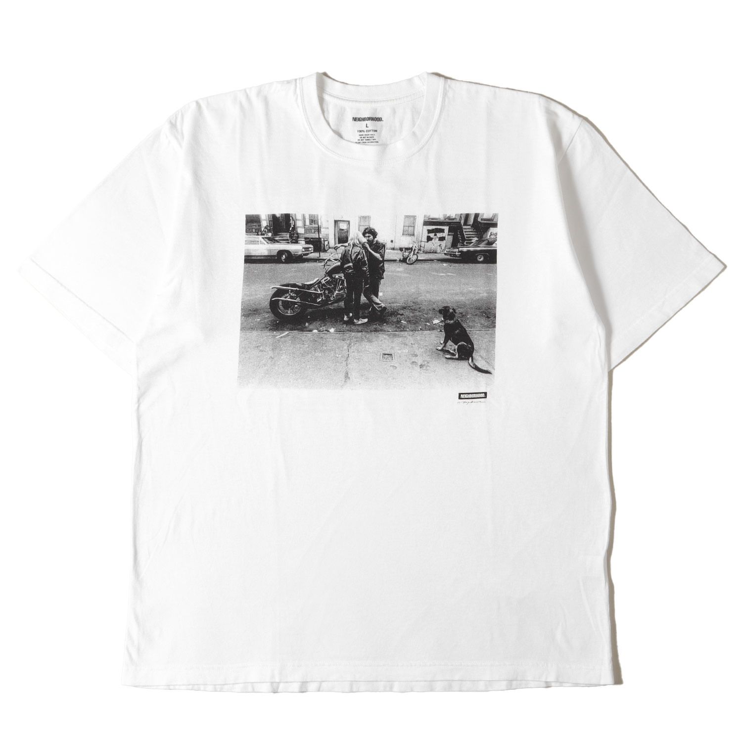 NEIGHBORHOOD ネイバーフッド Tシャツ ホワイト 白 サイズ:L | 25SS