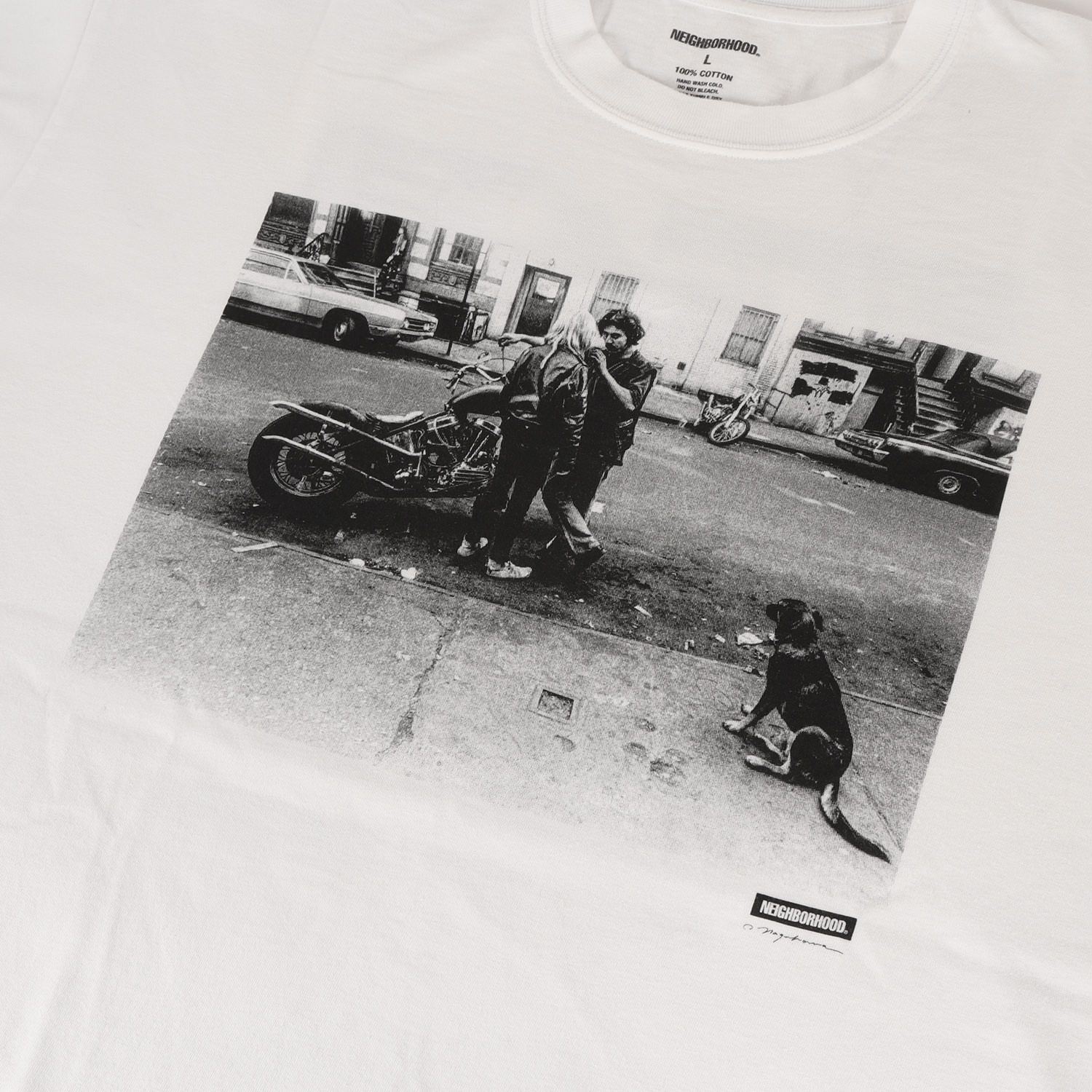 NEIGHBORHOOD ネイバーフッド Tシャツ ホワイト 白 サイズ:L | 25SS