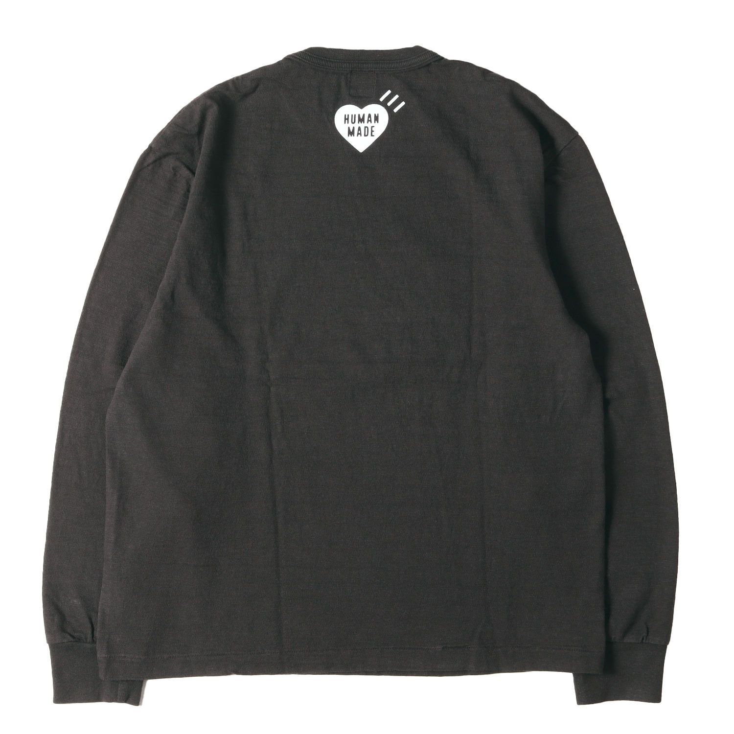 ヒューマンメイド HUMAN MADE Tシャツ ロンT ホワイト HUMAN MADE 